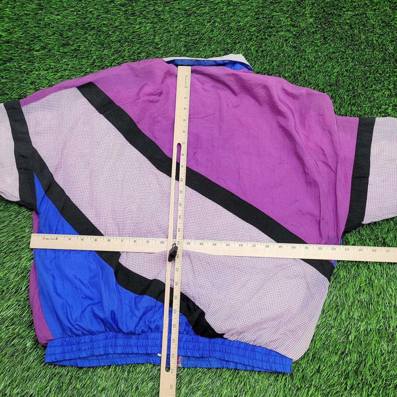 Dunlop Dunlop Windbreaker Jacket Womens Medium 23x24 Oversized Boxy Size M / US 6-8 / IT 42-44 - 4 Thumbnail