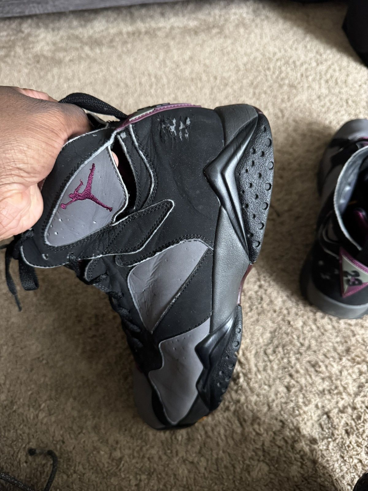Jordan Brand Jordan 7 Bordeaux Size US 10.5 / EU 43-44 - 8 Thumbnail