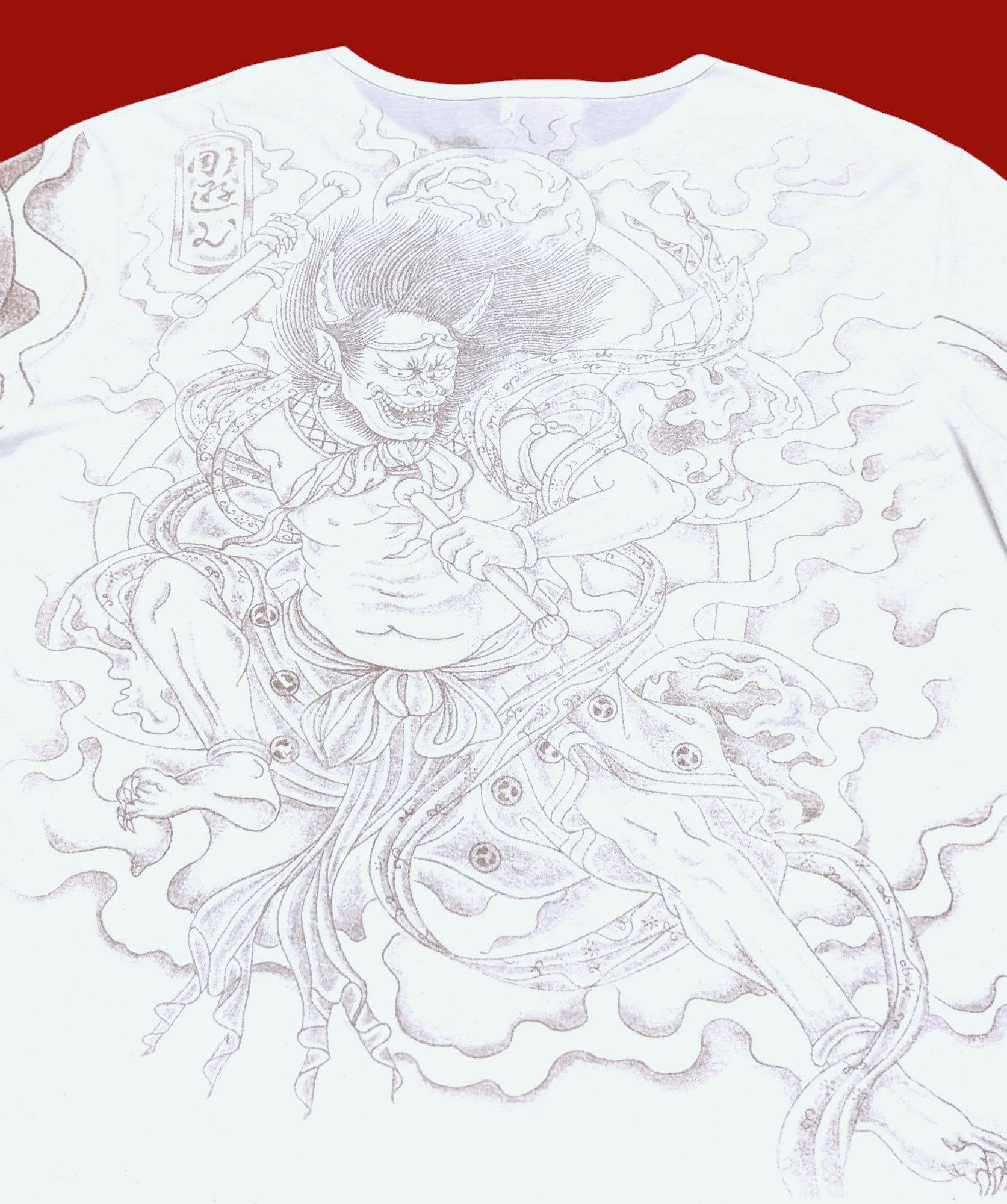 Anime × Japanese Brand × Vintage Vintage Eaksak Demon Anime Oni Yakuza Style T shirt Size US M / EU 48-50 / 2 - 4 Thumbnail