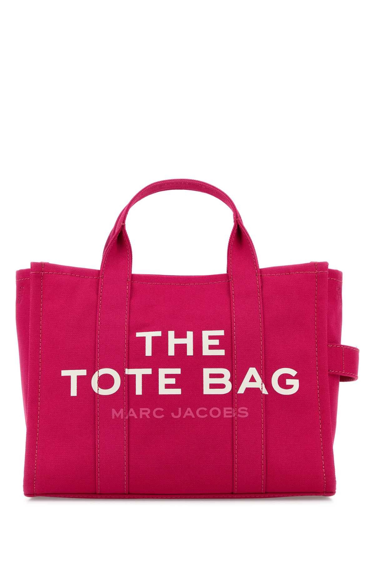 Marc Jacobs Fuchsia Canvas Medium The Tote Bag Handbag Size ONE SIZE - 1 Thumbnail