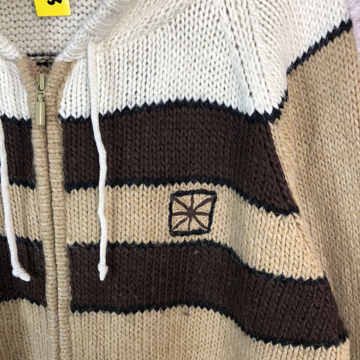 Homespun Knitwear × Japanese Brand Pendora Brown Hoodie Knitwear sweater #A653 Size US M / EU 48-50 / 2 - 10 Thumbnail