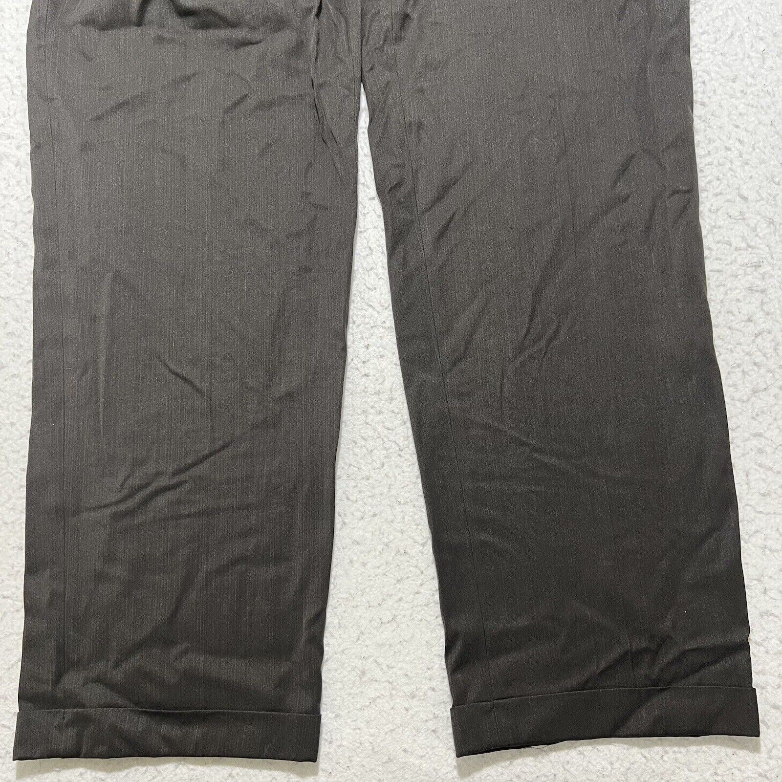 Geoffrey Beene Geoffrey Beene 36x34 Dress Pants Pleated Straight Leg Size US 36 / EU 52 - 3 Thumbnail