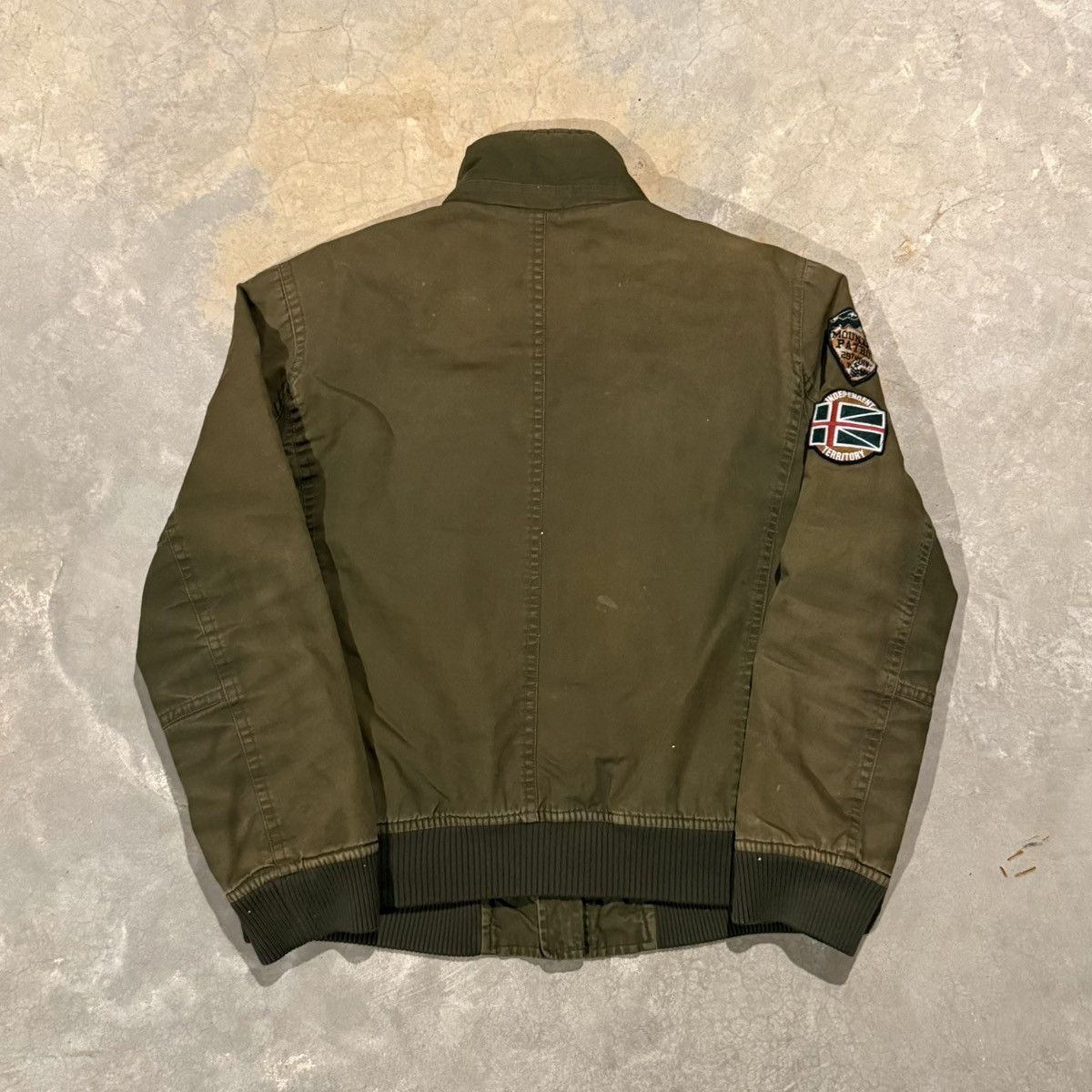 Vintage Vtg 2000s Faded Distressed Decibel Military Deck Jacket ERD Size US XXL / EU 58 / 5 - 10 Thumbnail