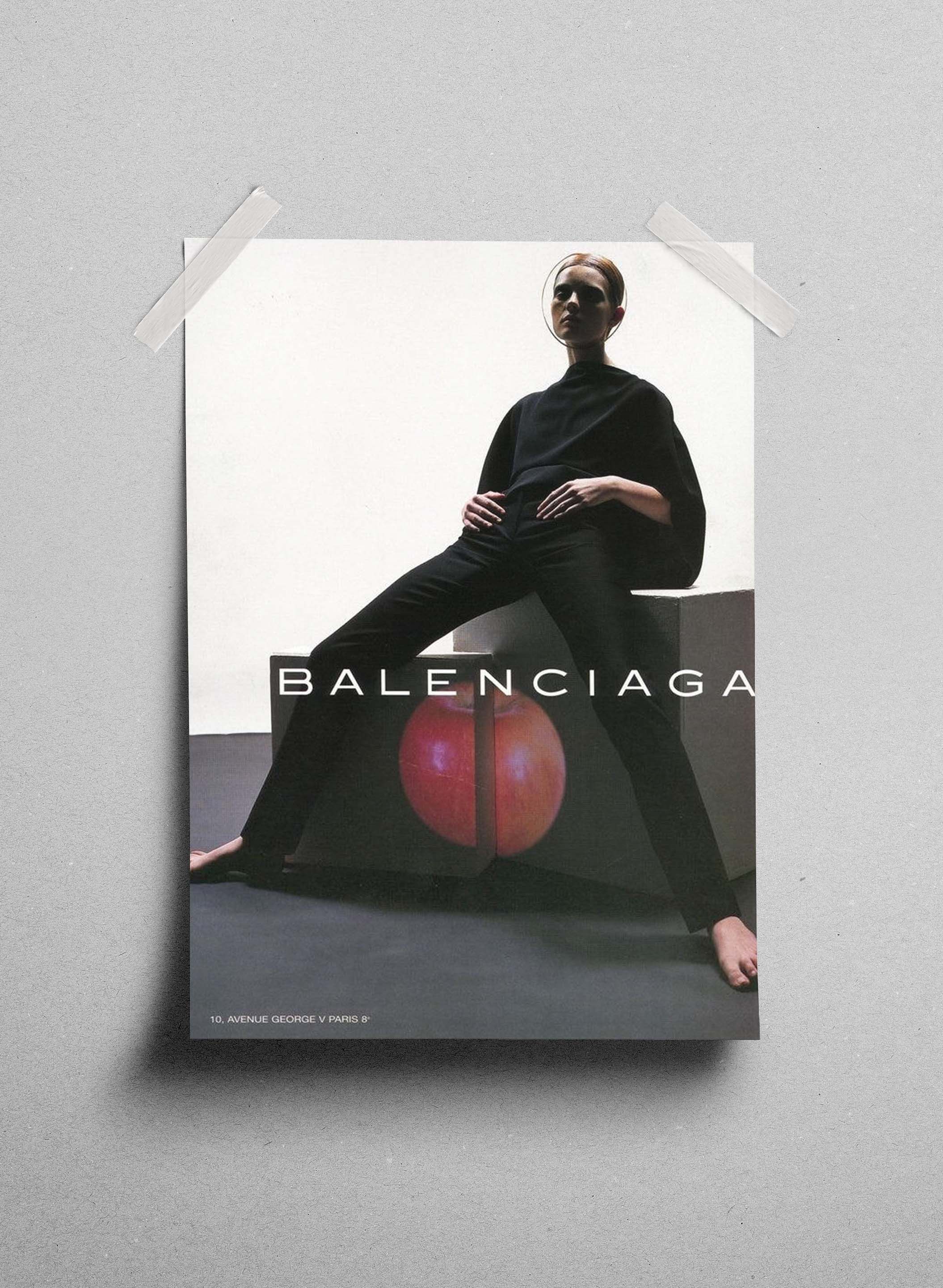 Balenciaga Balenciaga Poster Gift Vintage Archive Book Magazine Size ONE SIZE - 1 Thumbnail