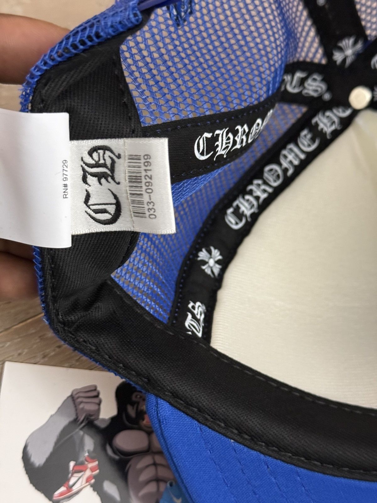 Chrome Hearts Chrome Hearts Eyechart Trucker Hat Size ONE SIZE - 8 Thumbnail