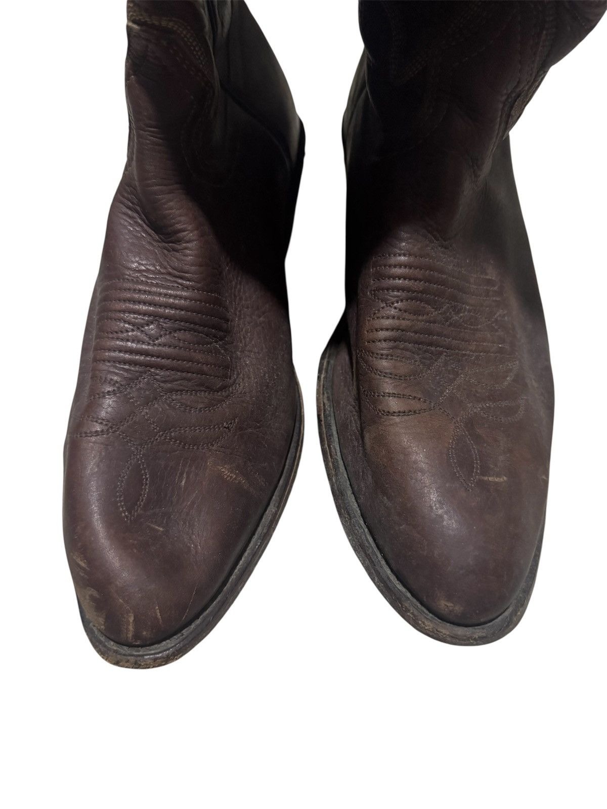 Vintage Vtg Boulet Canada Leather Western Gerico Boots Size US 11.5 / EU 44-45 - 4 Thumbnail