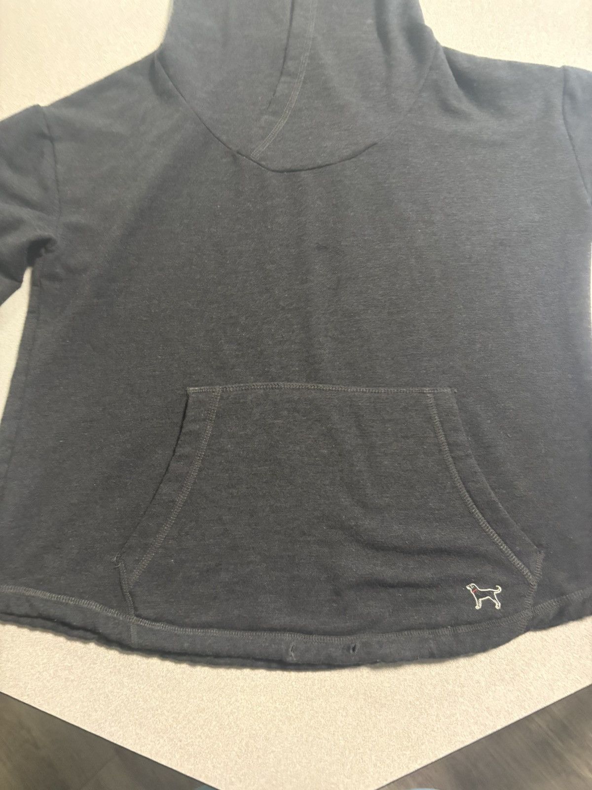 Other The Black Dog Women's XS Dark Gray Pullover Hoodie Logo Size XS / US 0-2 / IT 36-38 - 7 Thumbnail