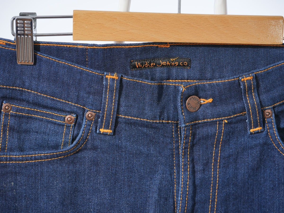 Nudie Jeans Nudie jeans thin finn dry ecru embo sz 30 Size US 30 / EU 46 - 4 Thumbnail