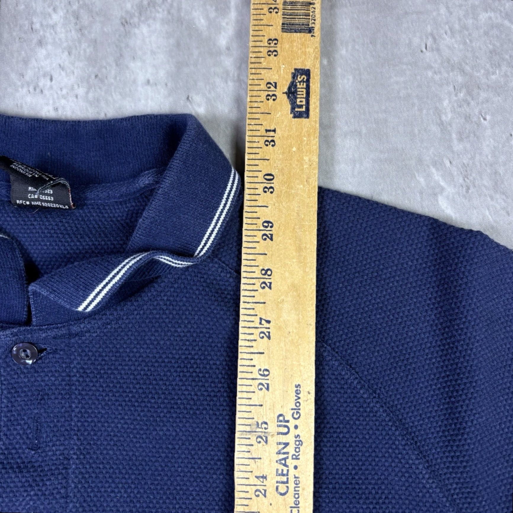 Nike VINTAGE Nike Penn State Collared Polo Shirt Embroidered 1990s Adult XL Blue Cotton Short Sleeve Sports Golf Size US XL / EU 56 / 4 - 4 Thumbnail