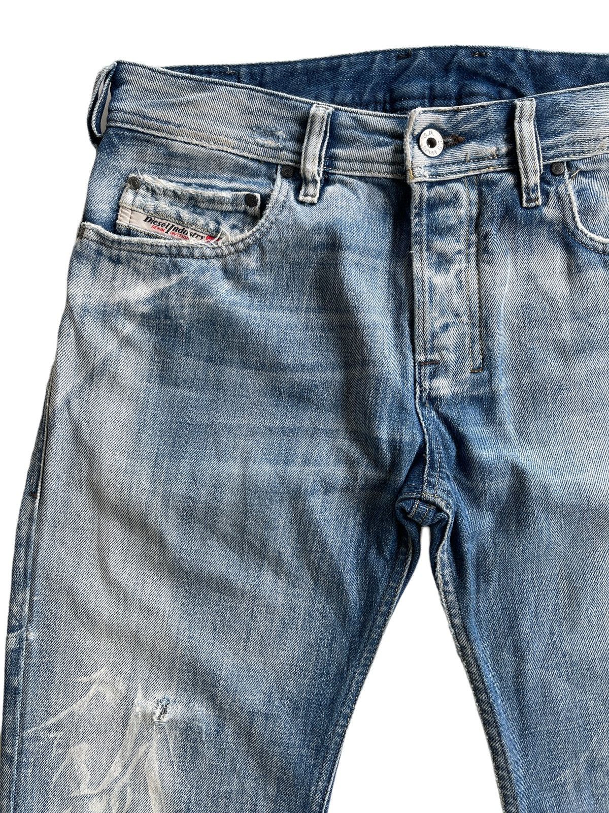 Diesel Diesel Zathan Distressed Flare Denim Size US 30 / EU 46 - 13 Thumbnail