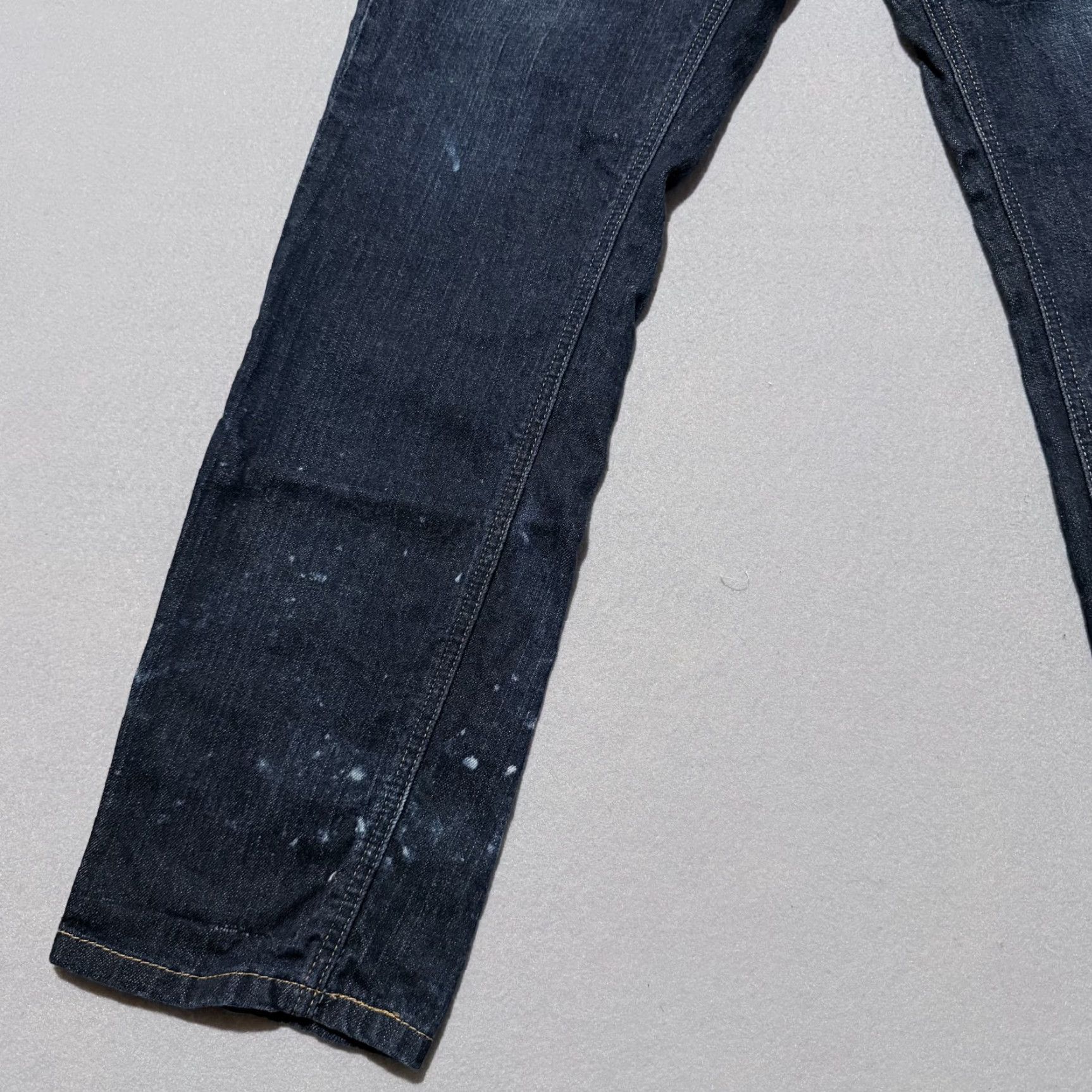 Levi's Levi's 541 Jeans Men Blue Denim Low Rise Distressed - 31x30 - Athletic Taper Style Jeans Size US 31 - 5 Thumbnail
