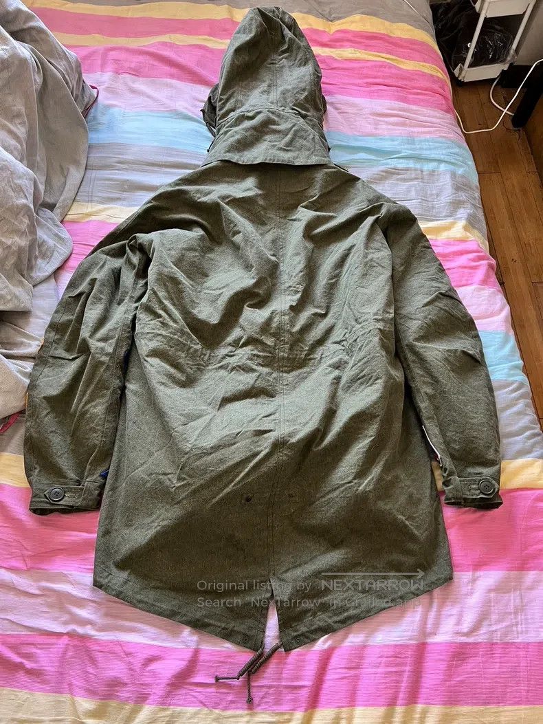 READYMADE Ready Made Fishtail Parka Long Fish Tail Destroyed Embroid Size US XL / EU 56 / 4 - 6 Thumbnail