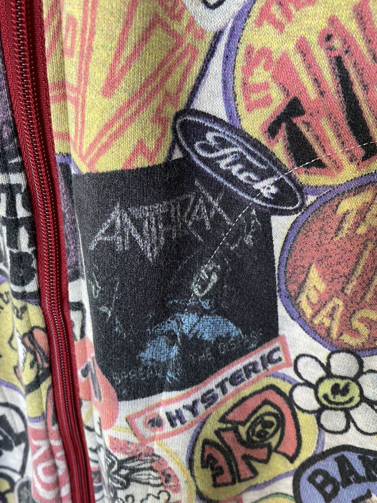 Hysteric Glamour 1990s Hysteric Acdc Anthrak All fuck punk logo Size S / US 4 / IT 40 - 10 Thumbnail