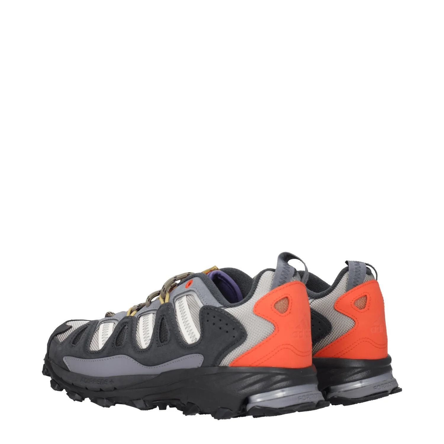 Adidas ob1o1e0625 Suede Low-Top Sneakers in Gray/Orange Size US 10 / EU 43 - 4 Thumbnail