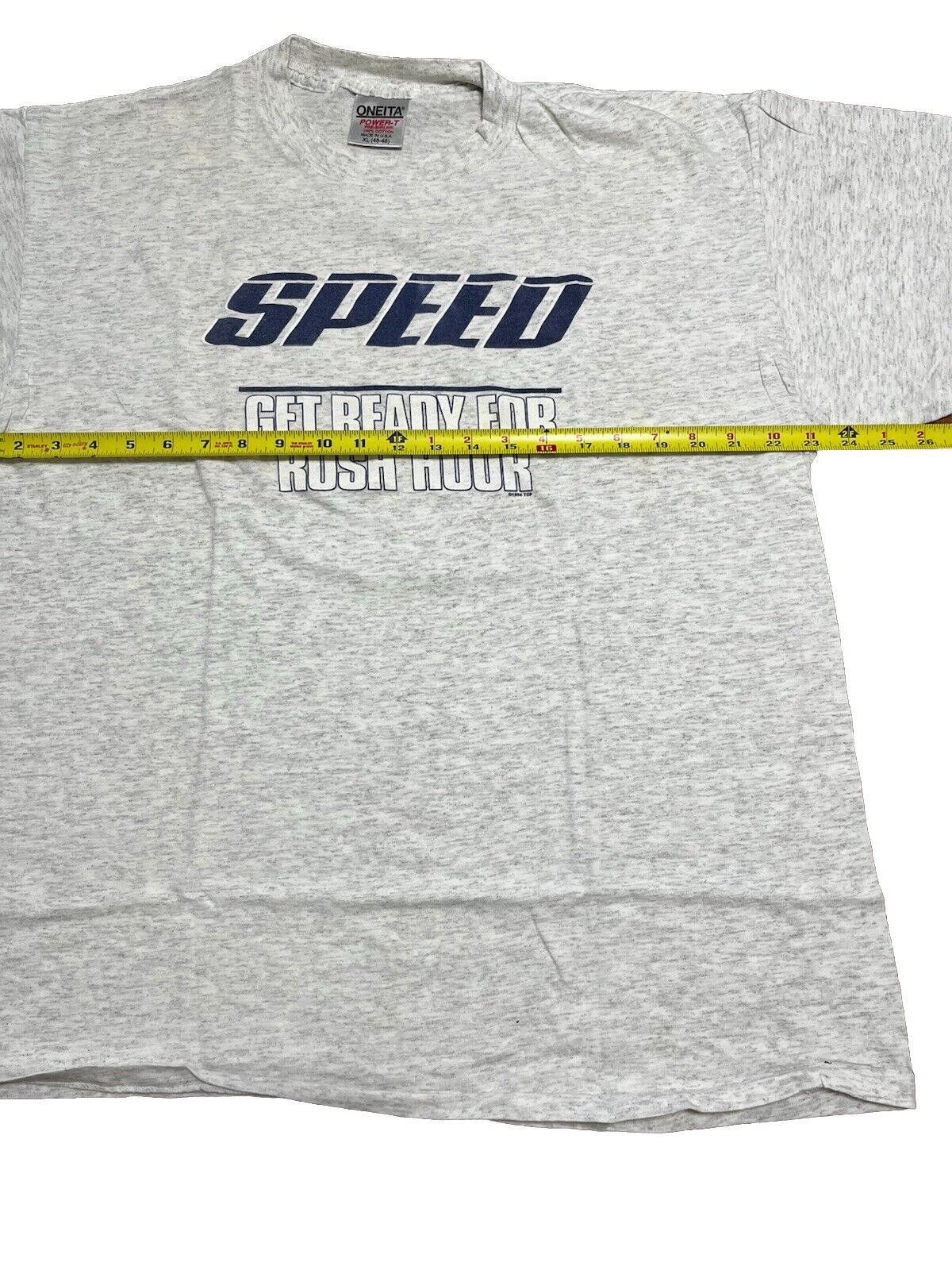 Vintage 90s Speed Movie T-Shirt Promo Single Stich 1994 XL