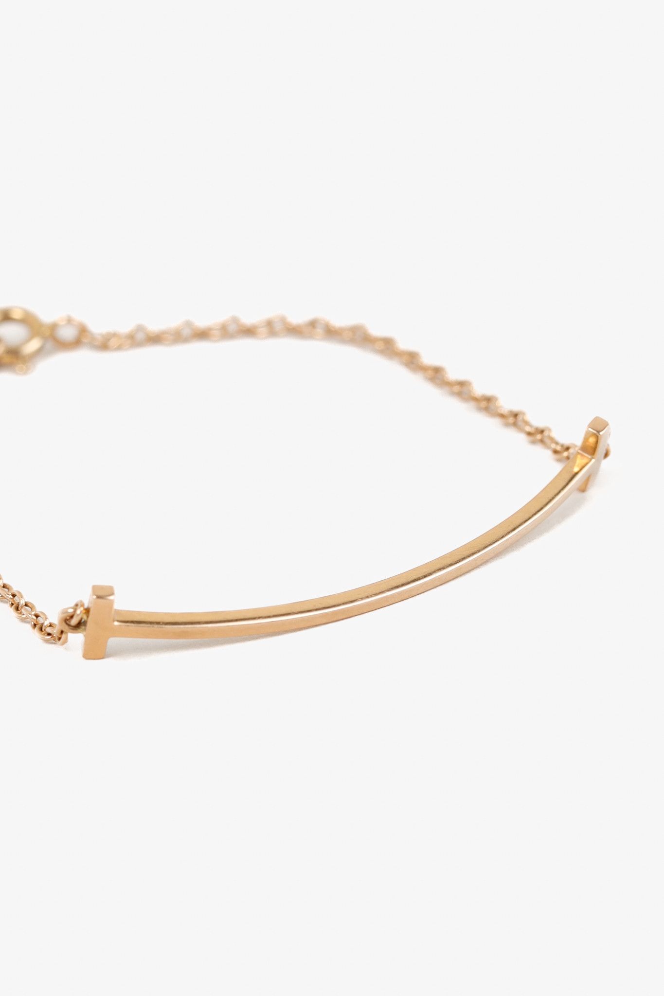 Tiffany & Co. Tiffany & Co. Tiffany T Smile 18k Rose Gold Bracelet Size ONE SIZE - 4 Thumbnail