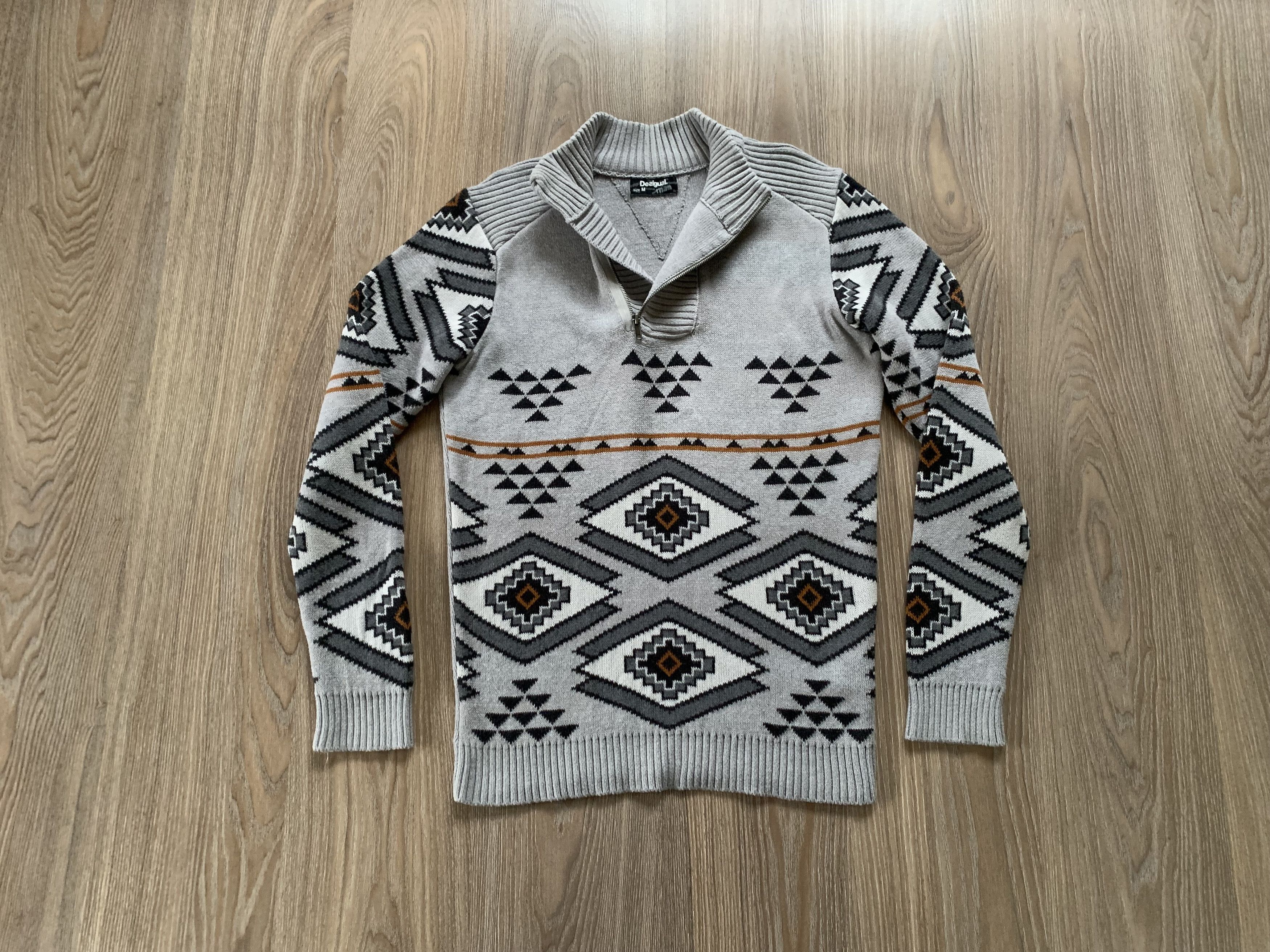 Desigual Desigual Man Cotton Sweater Size US M / EU 48-50 / 2 - 12 Thumbnail