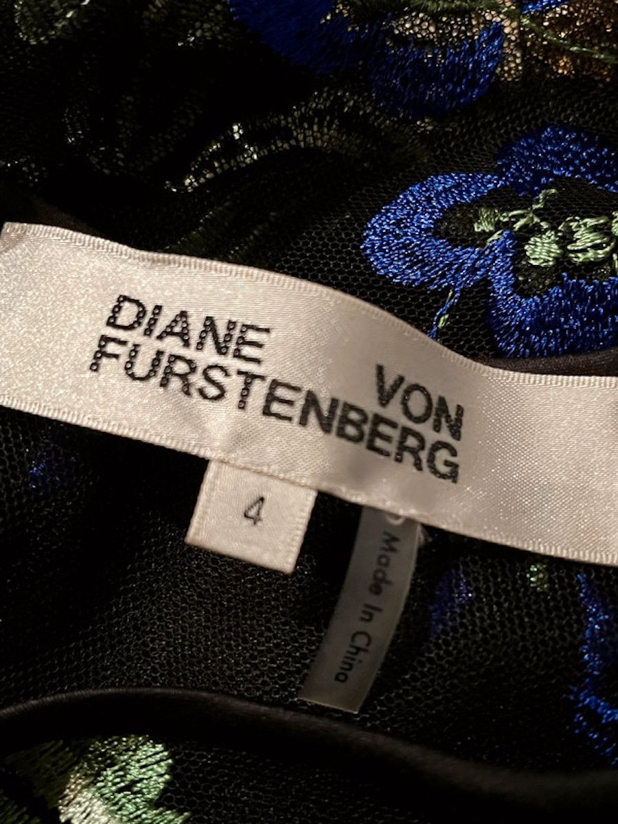Diane von Furstenberg DvF floral lace dress Size S / US 4 / IT 40 - 3 Thumbnail