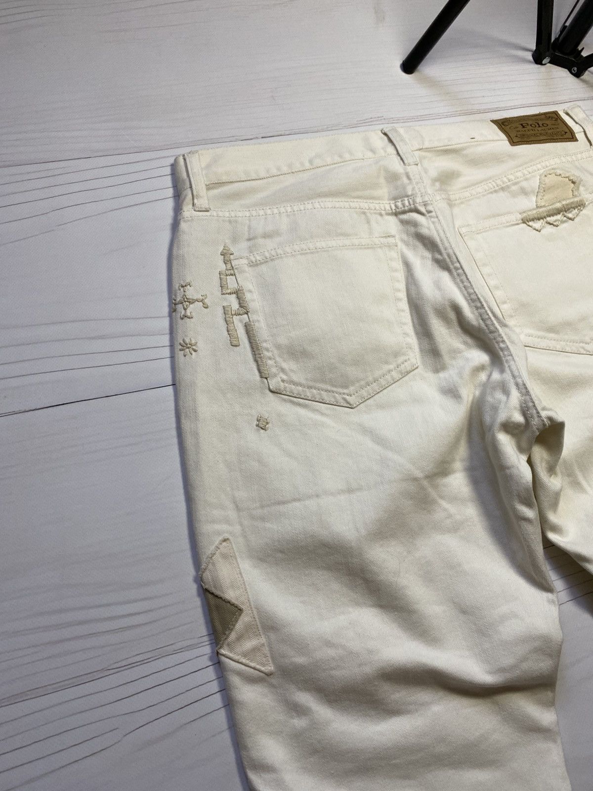 Polo Ralph Lauren Polo Ralph Lauren The Avery Boyfriend patchwork jeans Size 30" / US 8 / IT 44 - 15 Thumbnail