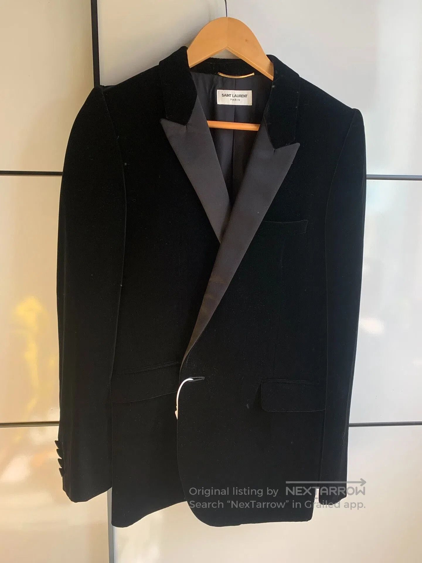 Saint Laurent Paris Saint Laurent Black Velvet Blazer. Size US XS / EU 42 / 0 - 1 Thumbnail