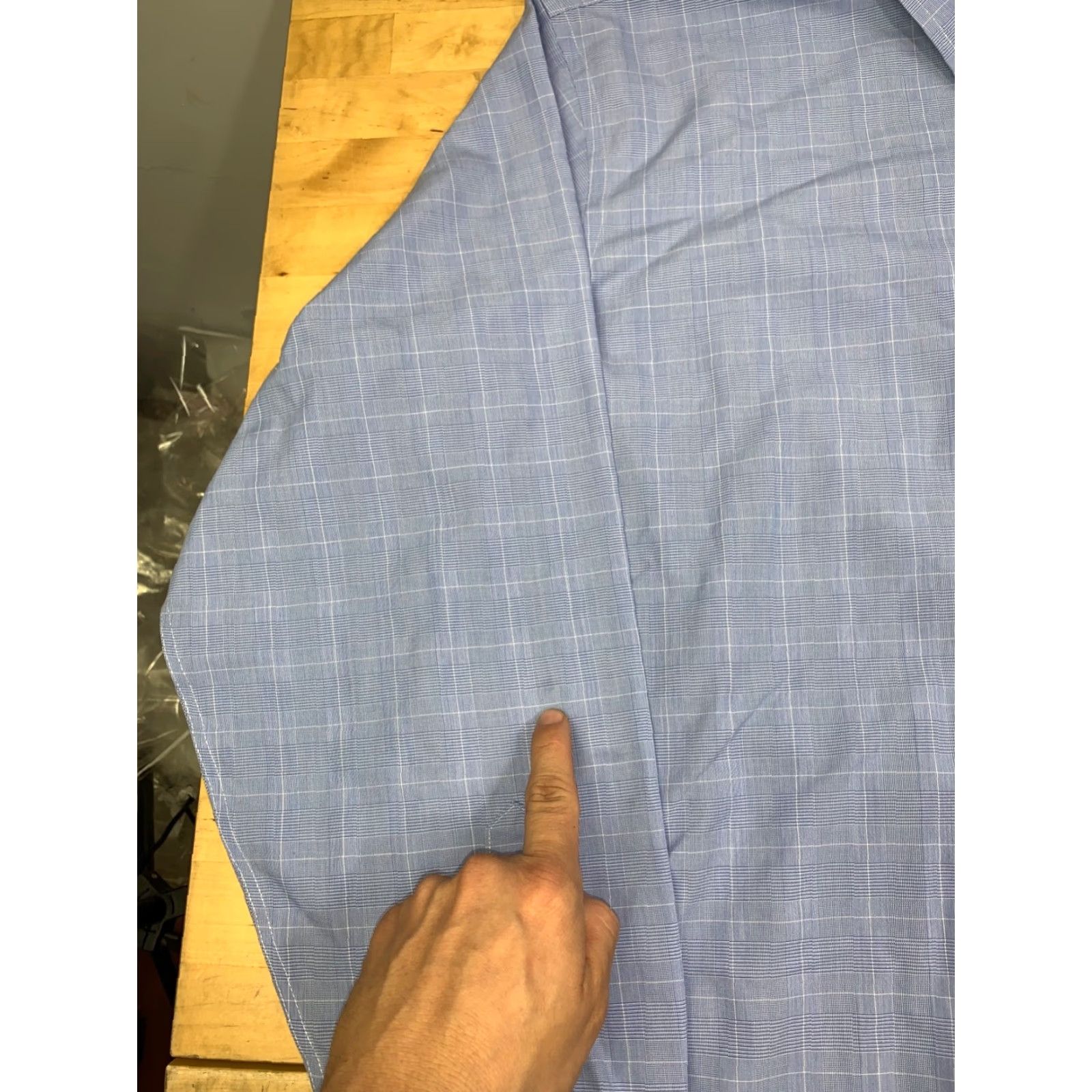 Brooks Brothers Brooks Brothers Dress Shirt Regent Fit Men 18 Blue Check Long Sleeve Button Collared 18 Reg Cotton Woven Non-Iron Size 48R - 5 Thumbnail