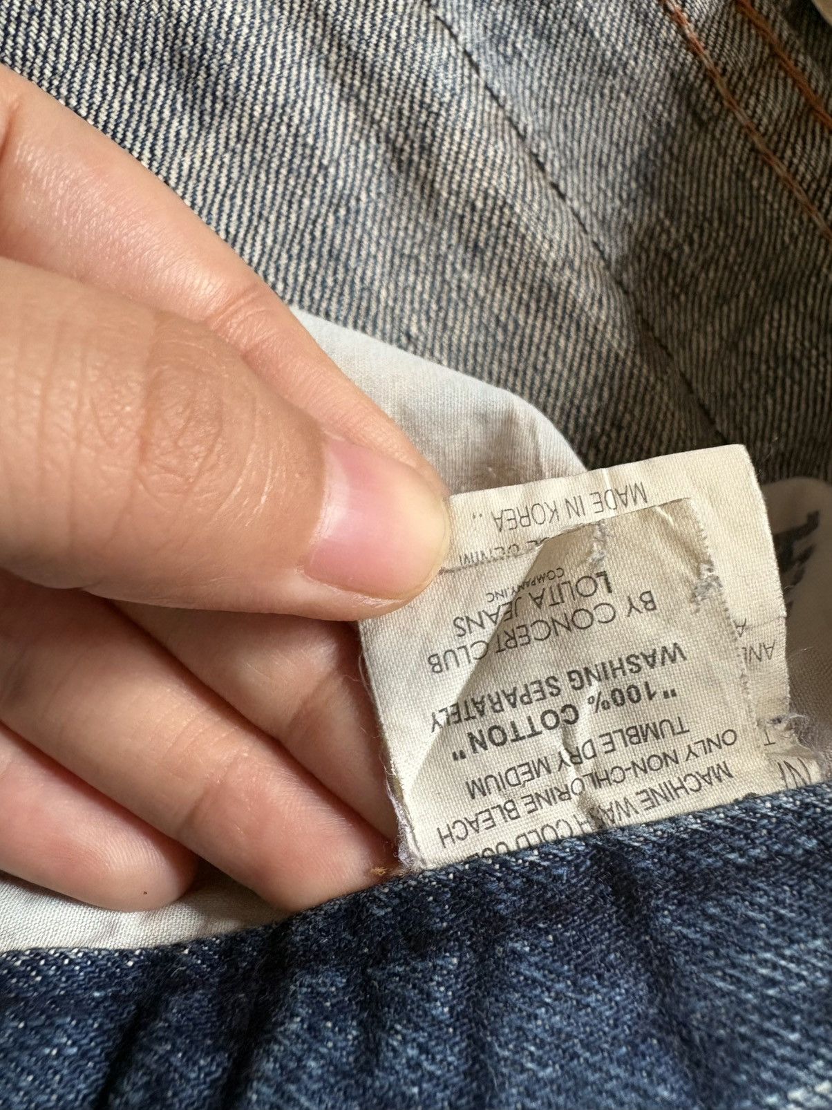 Dsquared2 Vintage Lolita Mud Wash Distressed Baggy Jeans Size 38" / US 16 / IT 52 - 10 Thumbnail