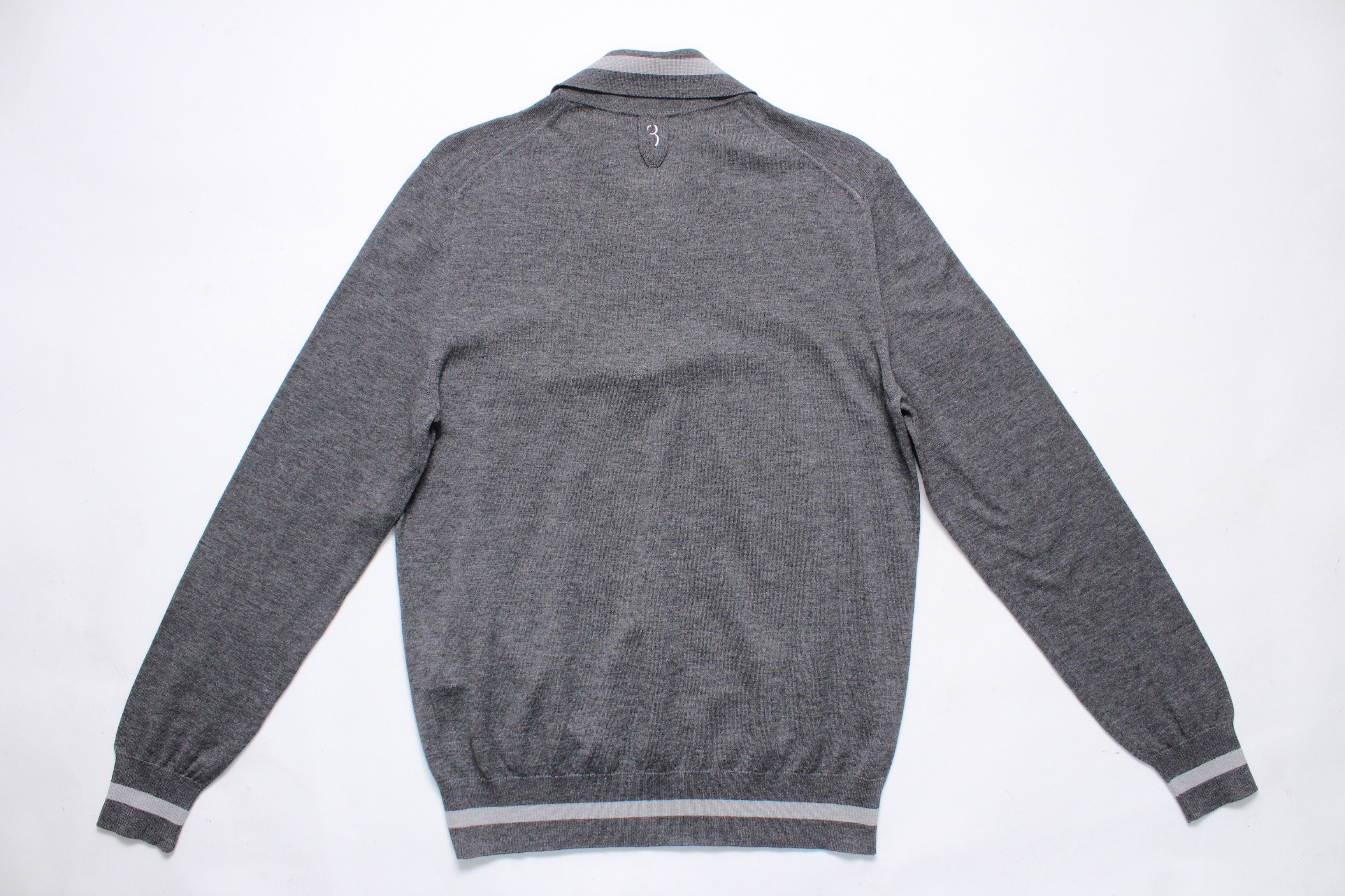 Billionaire Couture Billionaire Zip Mock Neck Crest Sweater Size US S / EU 44-46 / 1 - 12 Thumbnail