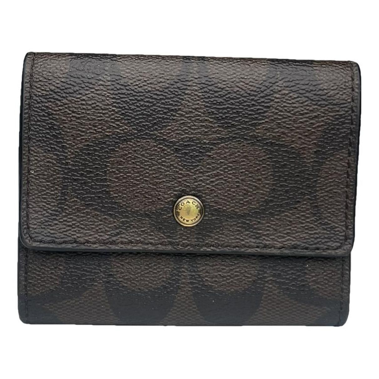 Coach Brown Leather Purse Size ONE SIZE - 1 Thumbnail