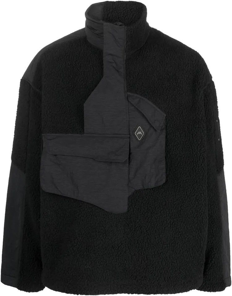 A-COLD-WALL* A-COLD-WALL Men's Bonded Axis Panelled Fleece Jacket Size US L / EU 52-54 / 3 - 1 Thumbnail