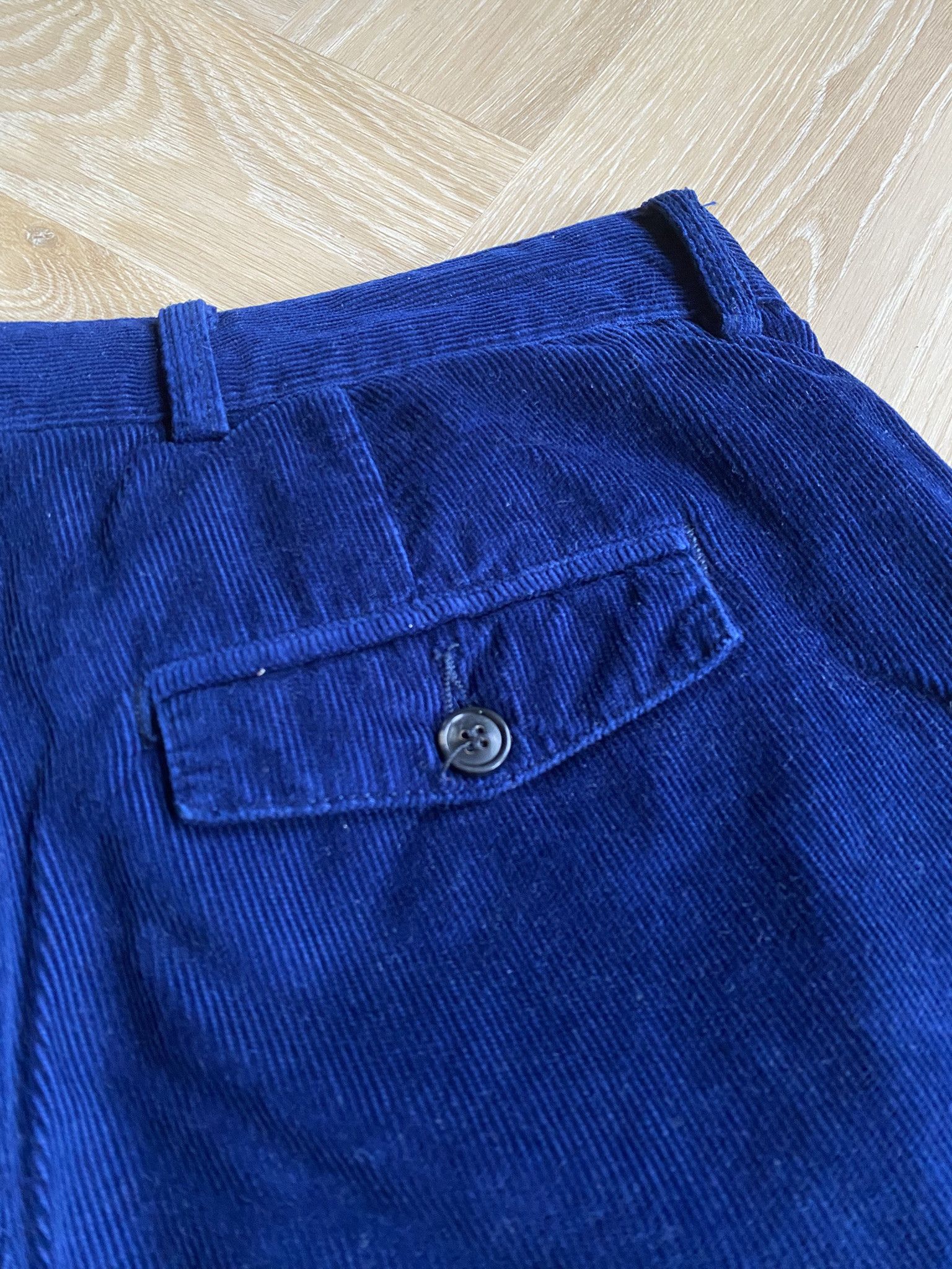 Our Legacy 46/S - Royal Blue Baby Cord Pant Size US 30 / EU 46 - 9 Thumbnail