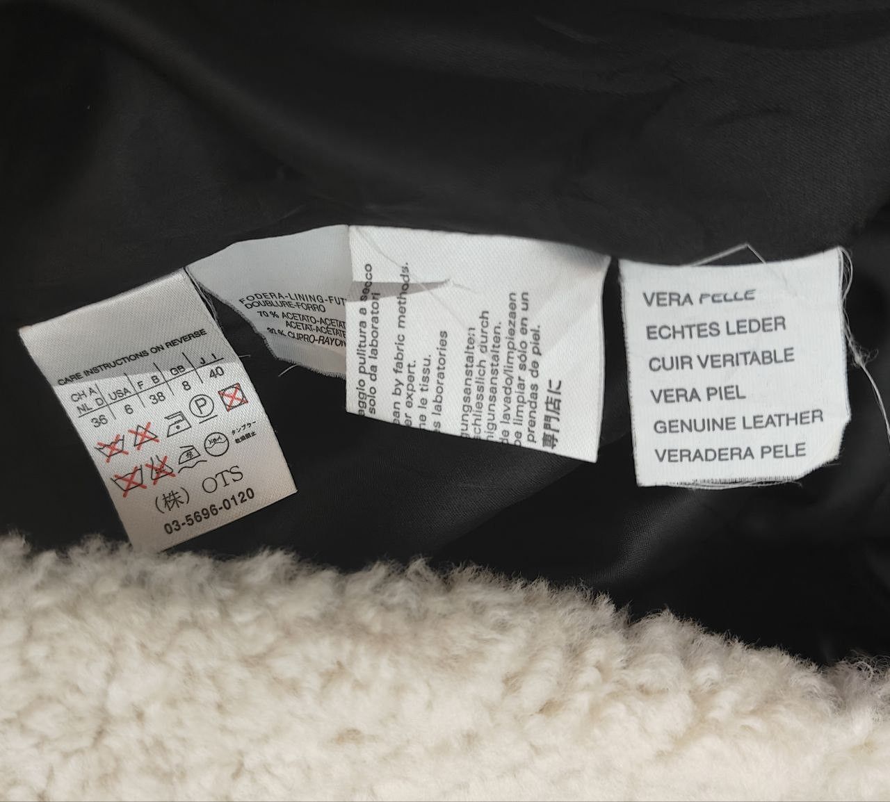 Max Mara Max Mara Deep Pile Fleece Jacket Made in Italy Size S / US 4 / IT 40 - 8 Thumbnail