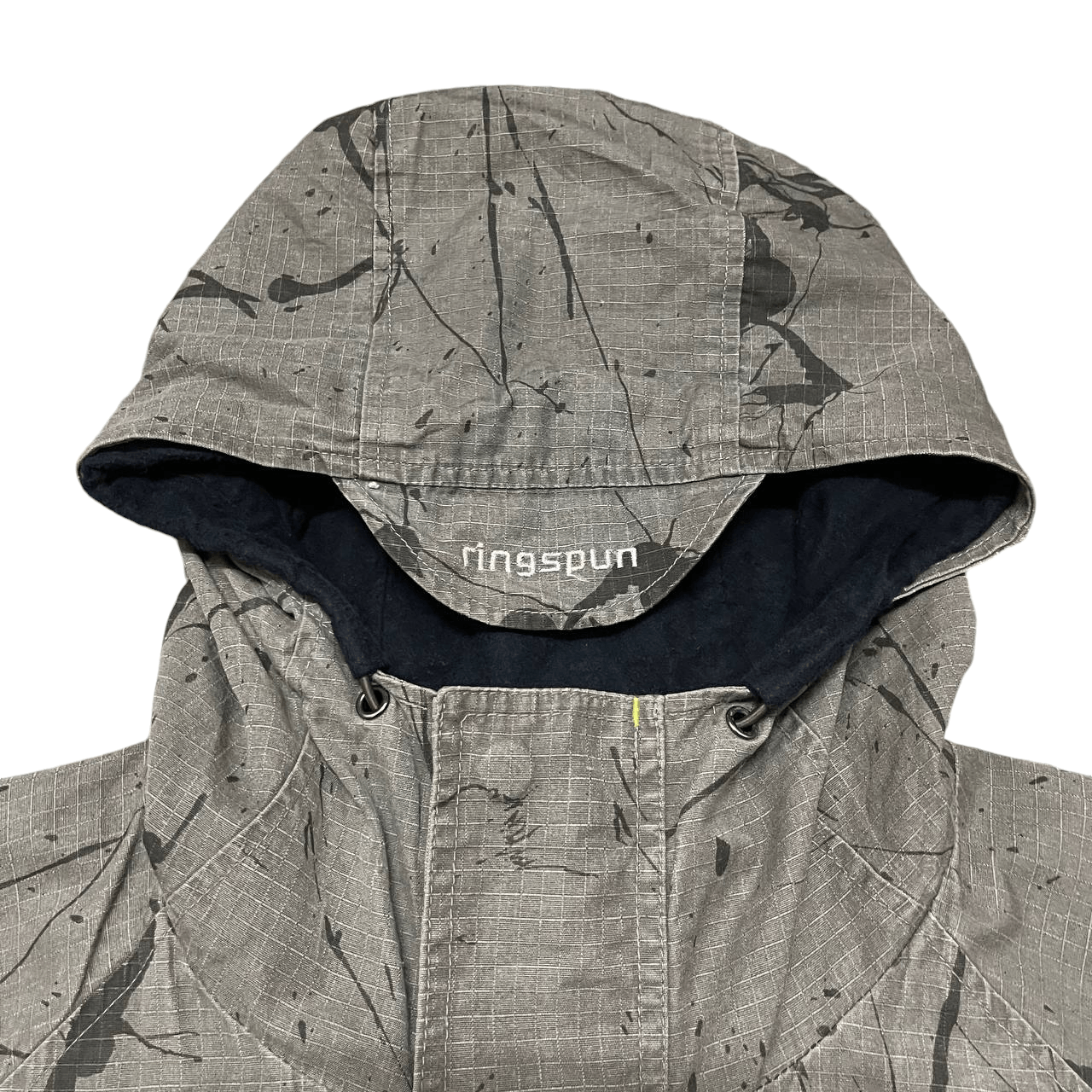 Ringspun Vintage Ringspun Painted Style Hooded Jacket Size US L / EU 52-54 / 3 - 7 Thumbnail