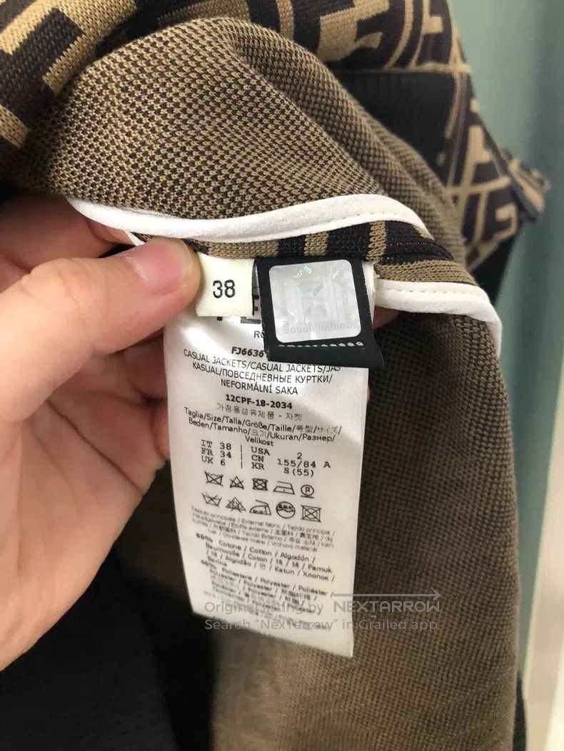Fendi Fendi All-Print Jacket Size XS / US 0-2 / IT 36-38 - 3 Thumbnail
