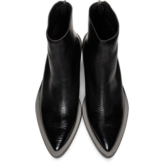 Marsell Marsèll Black Coneros Tronchetto Zip Boots Size US 6 / IT 36 - 1 Thumbnail