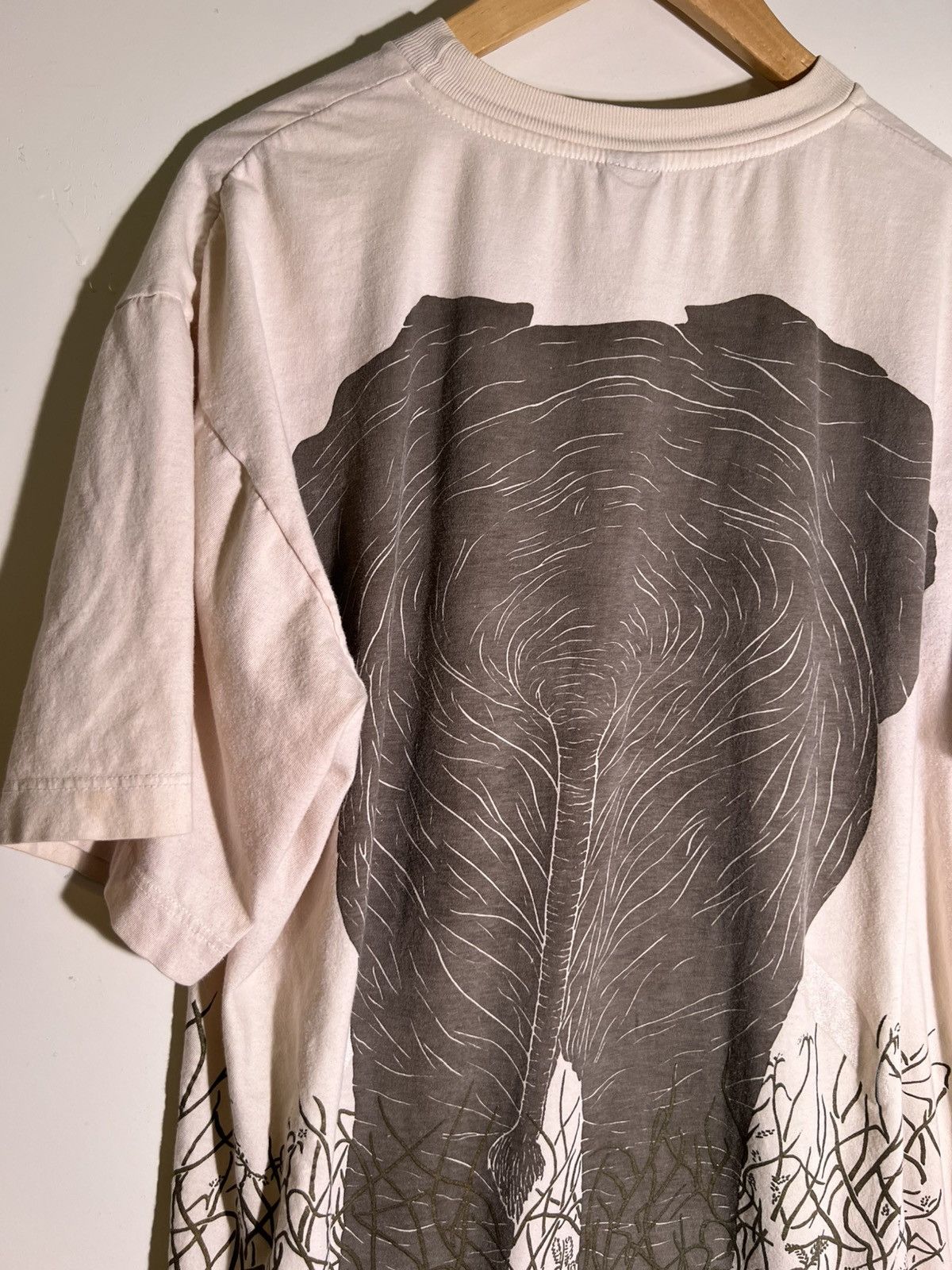 Vintage 90’s 2000’s Y2K VTG Vintage Tinga Tinga Elephant AOP T Shirt Size US XXL / EU 58 / 5 - 7 Thumbnail
