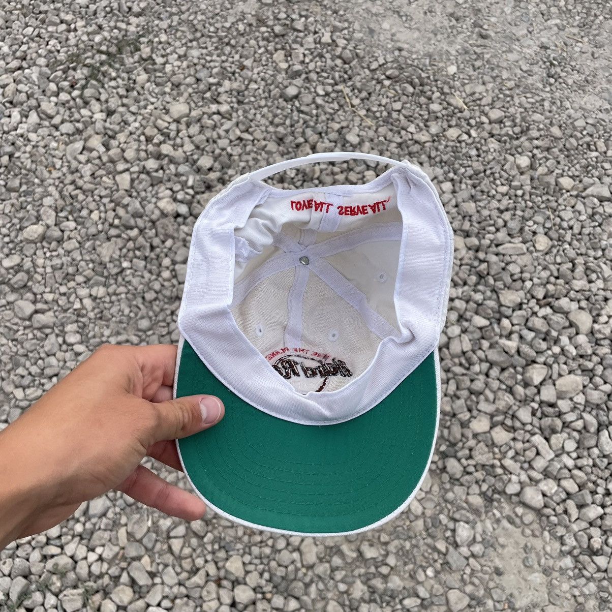 Hard Rock Cafe × Vintage 90s dad cap Hard Rock cafe BEIJING save the planet hat love Size ONE SIZE - 4 Thumbnail