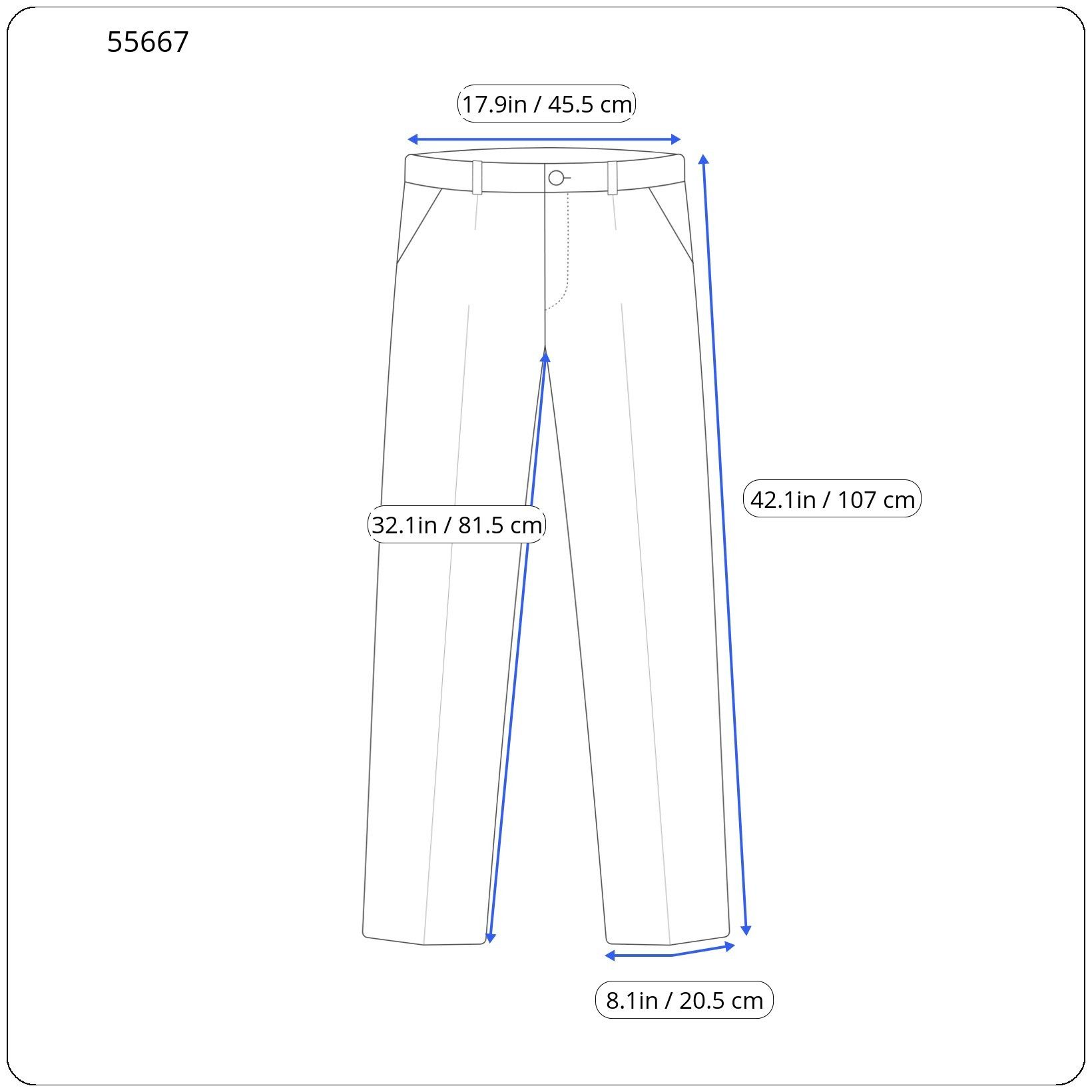 Suitsupply SIENNA UK42S Blue Wool Pleated Trousers 55667 Size US 42 / EU 58 - 4 Thumbnail
