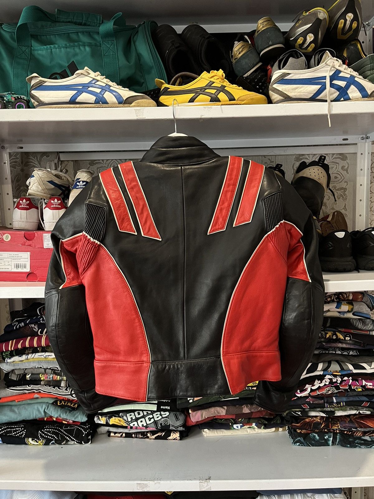 Vintage Vintage Sport Selection By Polo Leather Motorcycle Jacket Size S / US 4 / IT 40 - 4 Thumbnail