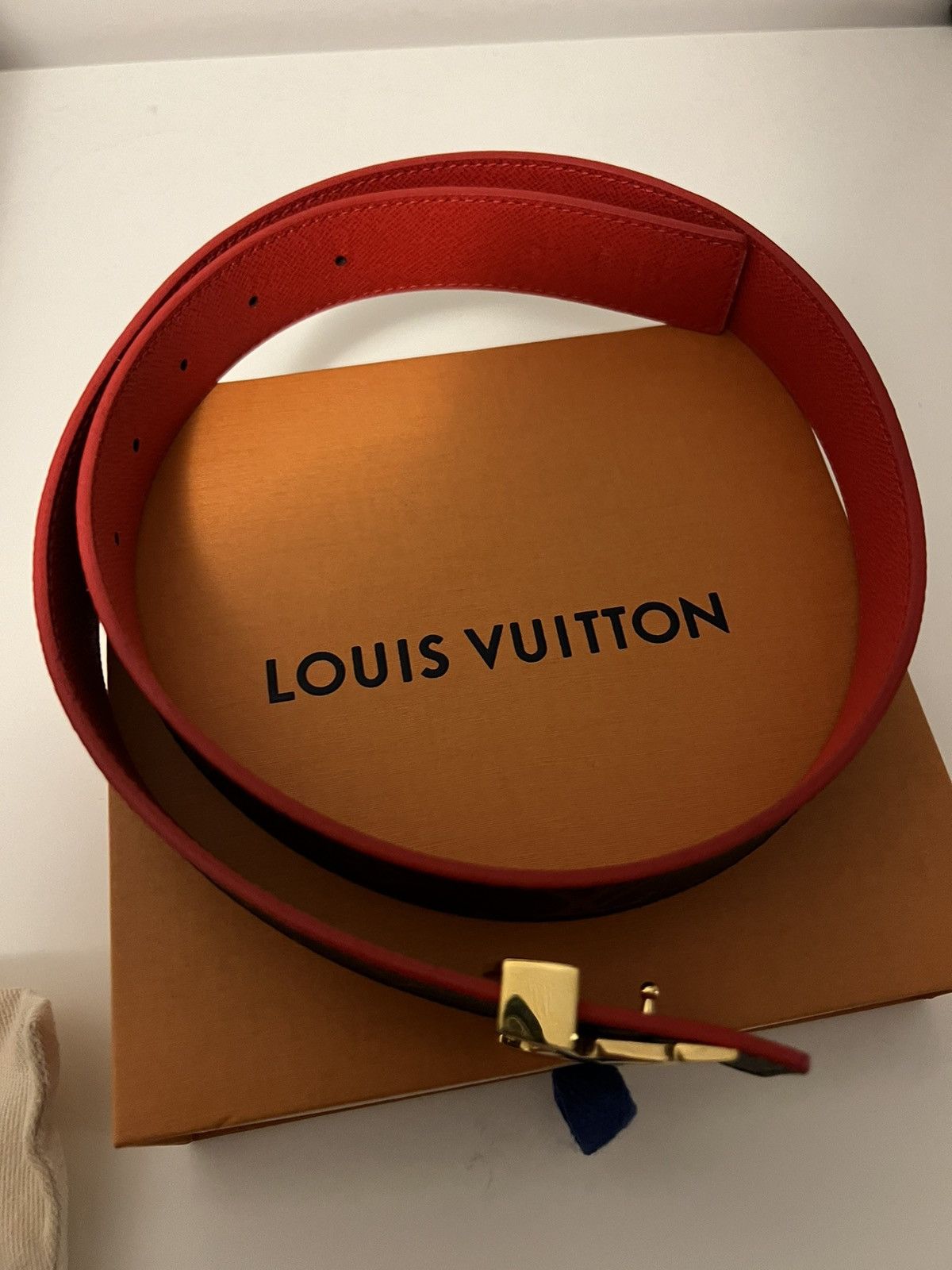 Louis Vuitton Louis Vuitton reversible monogram belt Size ONE SIZE - 4 Thumbnail