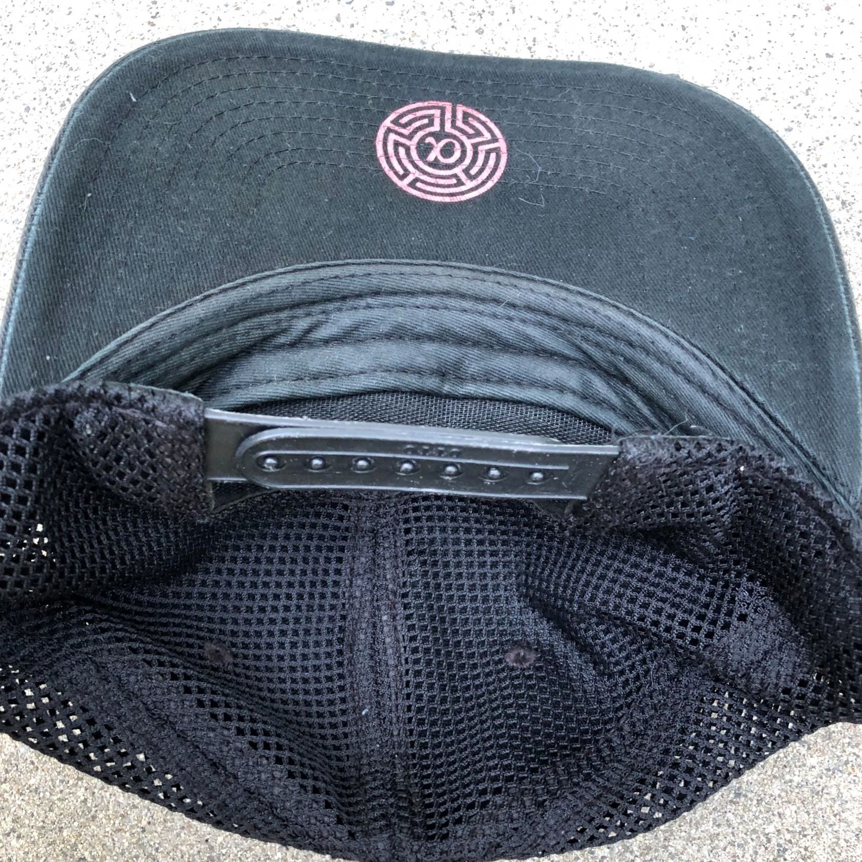 Vintage VINTAGE OTTO Wolf Scale Trucker Hat Men One Size Snapback Black Cap Size ONE SIZE - 6 Thumbnail