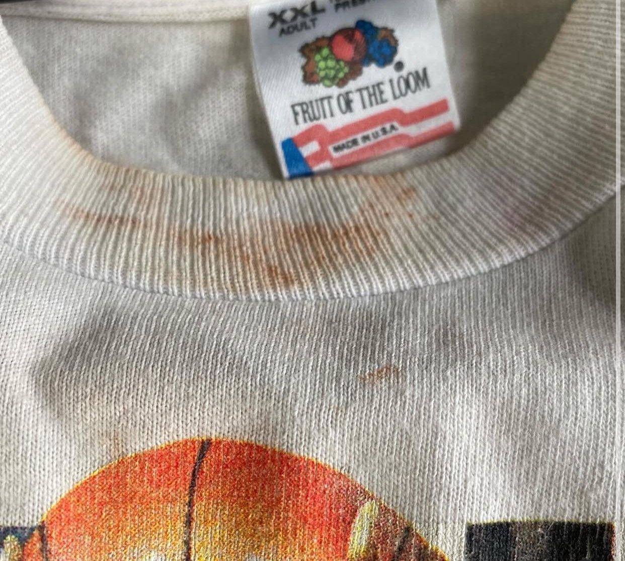 Grateful Dead × Hanes 1993 PORTLAND TRAILBLAZERS GRATEFUL Dead Single Stitch Size US XXL / EU 58 / 5 - 5 Thumbnail