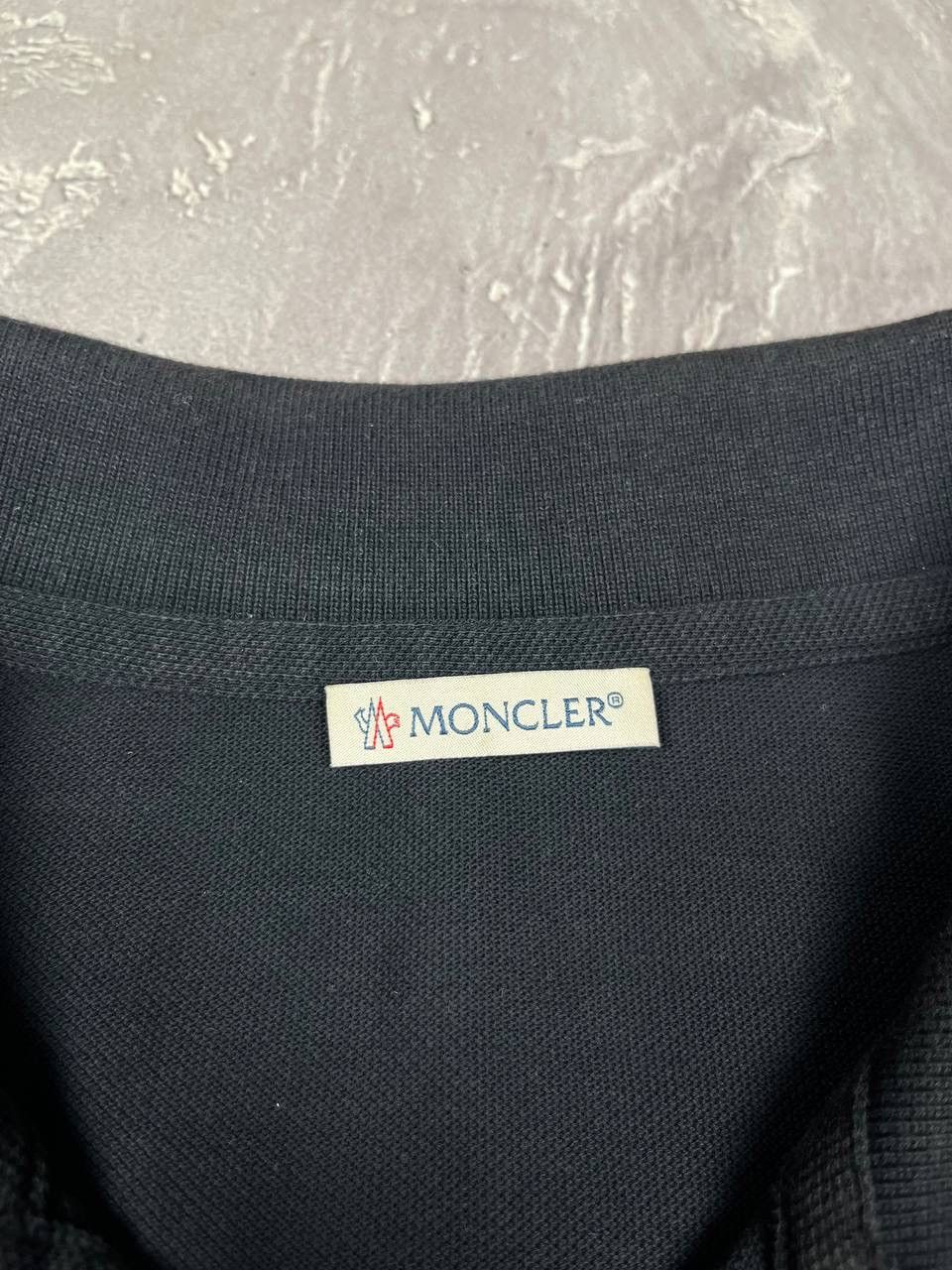 Moncler Moncler Men's Polo Shirt Black XXL Maglia Polo Manica Corta Size US XXL / EU 58 / 5 - 7 Thumbnail