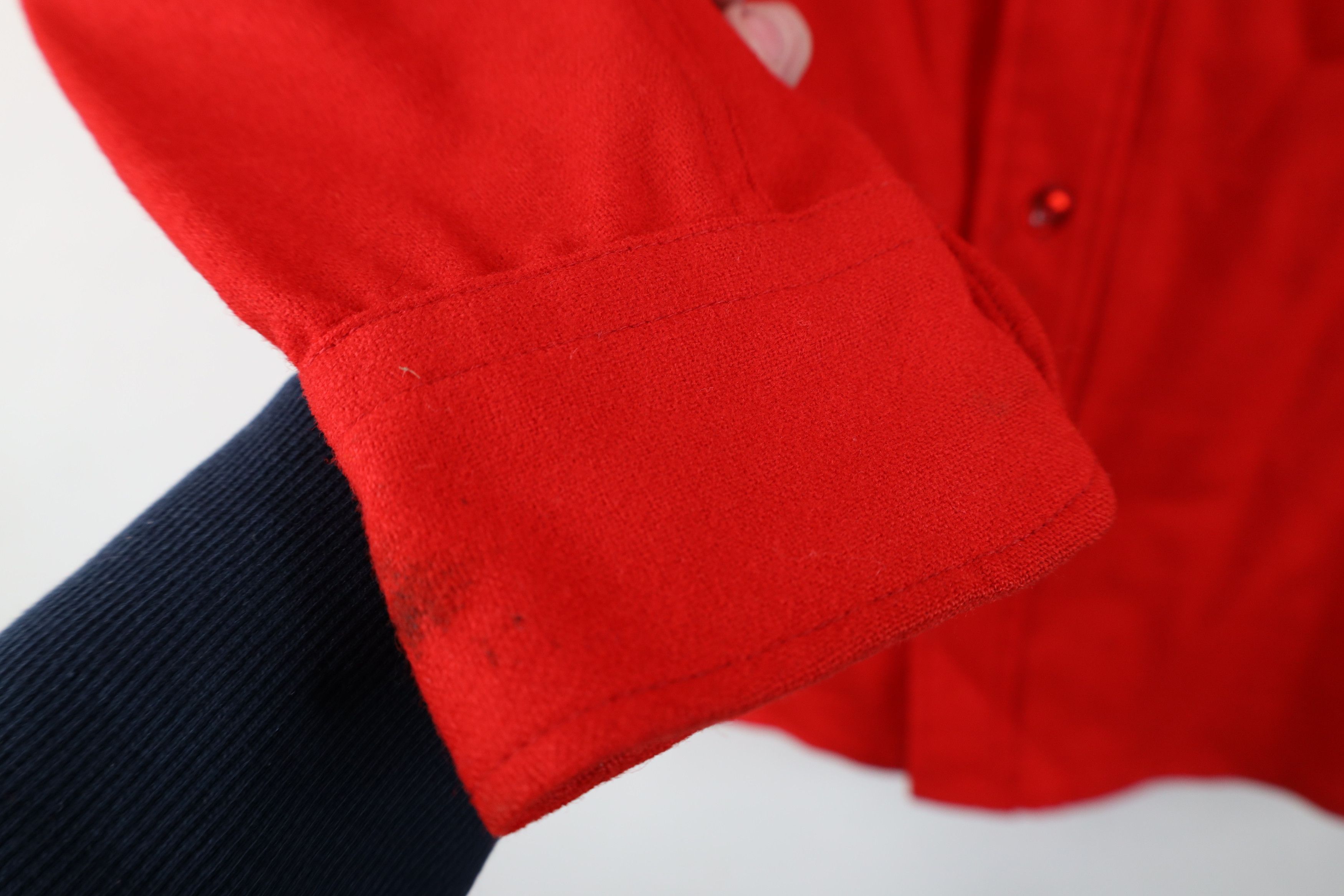 Pendleton Vintage 60s 70s Pendleton Board Button Shirt Red USA Size US M / EU 48-50 / 2 - 9 Thumbnail