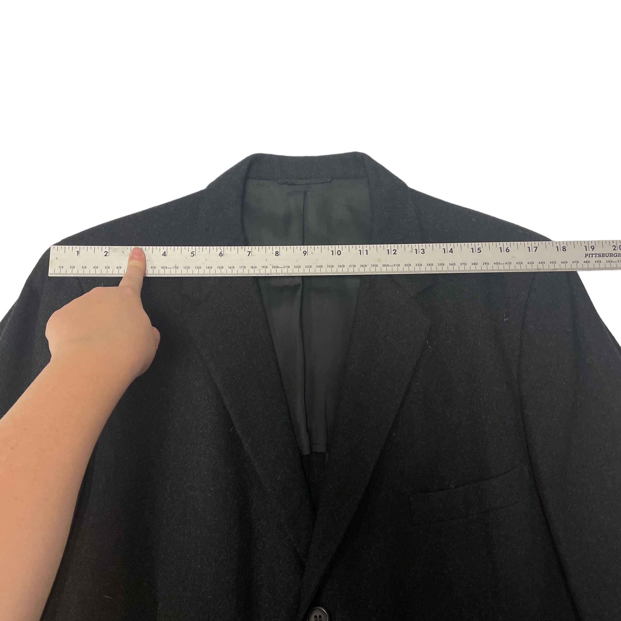 Other Vtg BESPOKE BLACK Sport Coat ROCKABILLY Jacket Size 40R - 8 Thumbnail