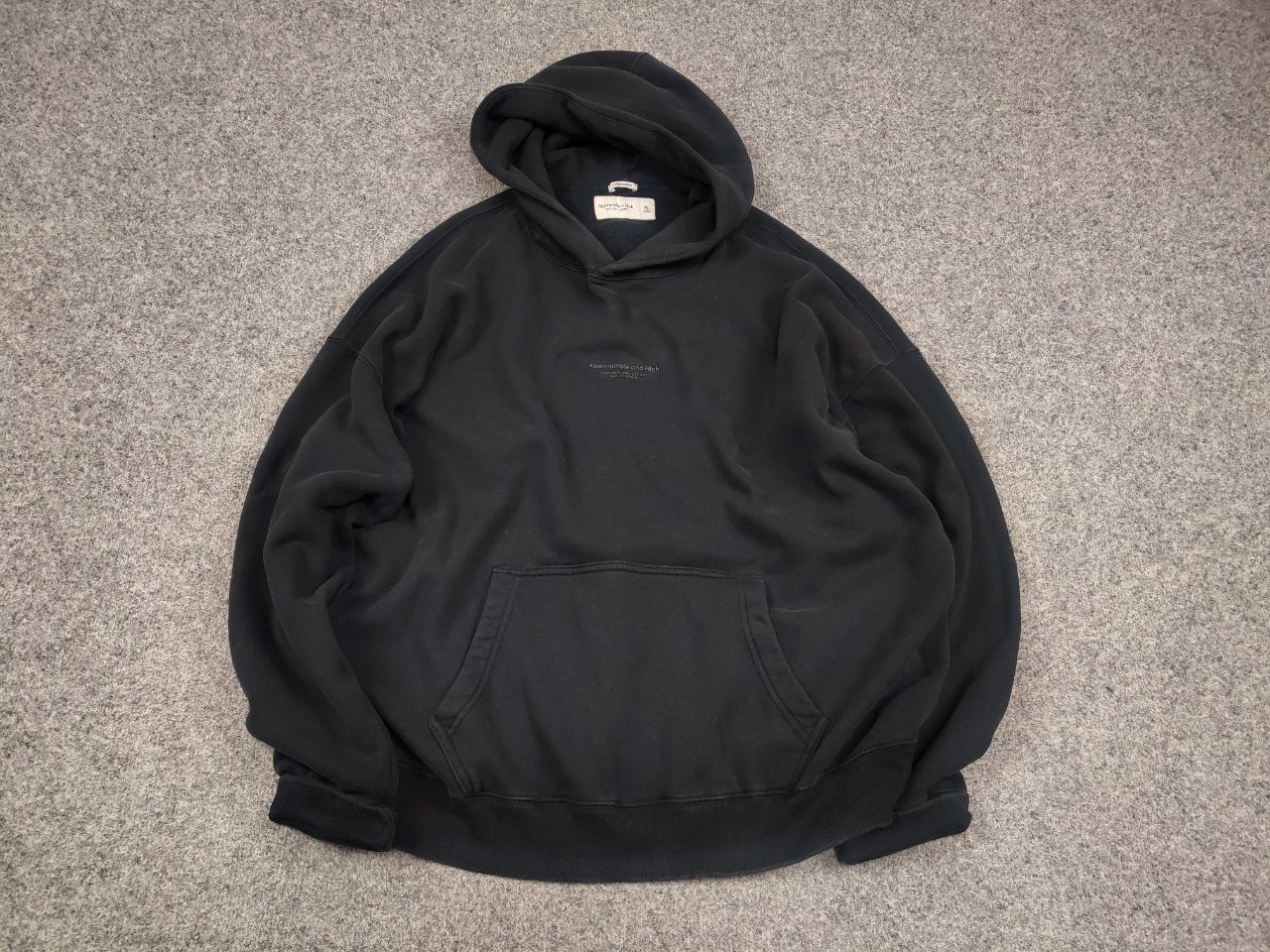 Abercrombie & Fitch Abercrombie & Fitch essential Oversized Dark Grafit Hoodie Size US XL / EU 56 / 4 - 3 Thumbnail