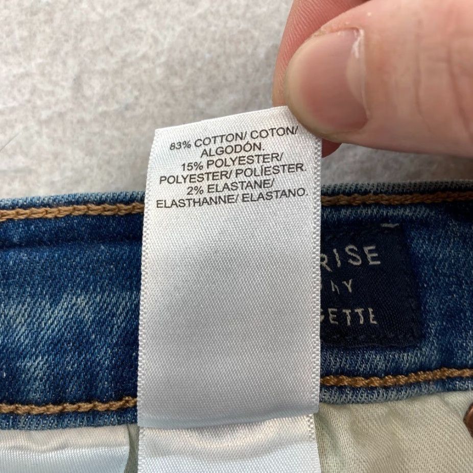 Lucky Brand Lucky Brand Bridgette Skinny Jeans Women's 6 Light Wash Blue Stretch Denim Jeans - 5-Pocket, High Rise, Regular Size 6 Womens Blue Pattern Solid Size 26" / US 2 / IT 38 - 6 Thumbnail