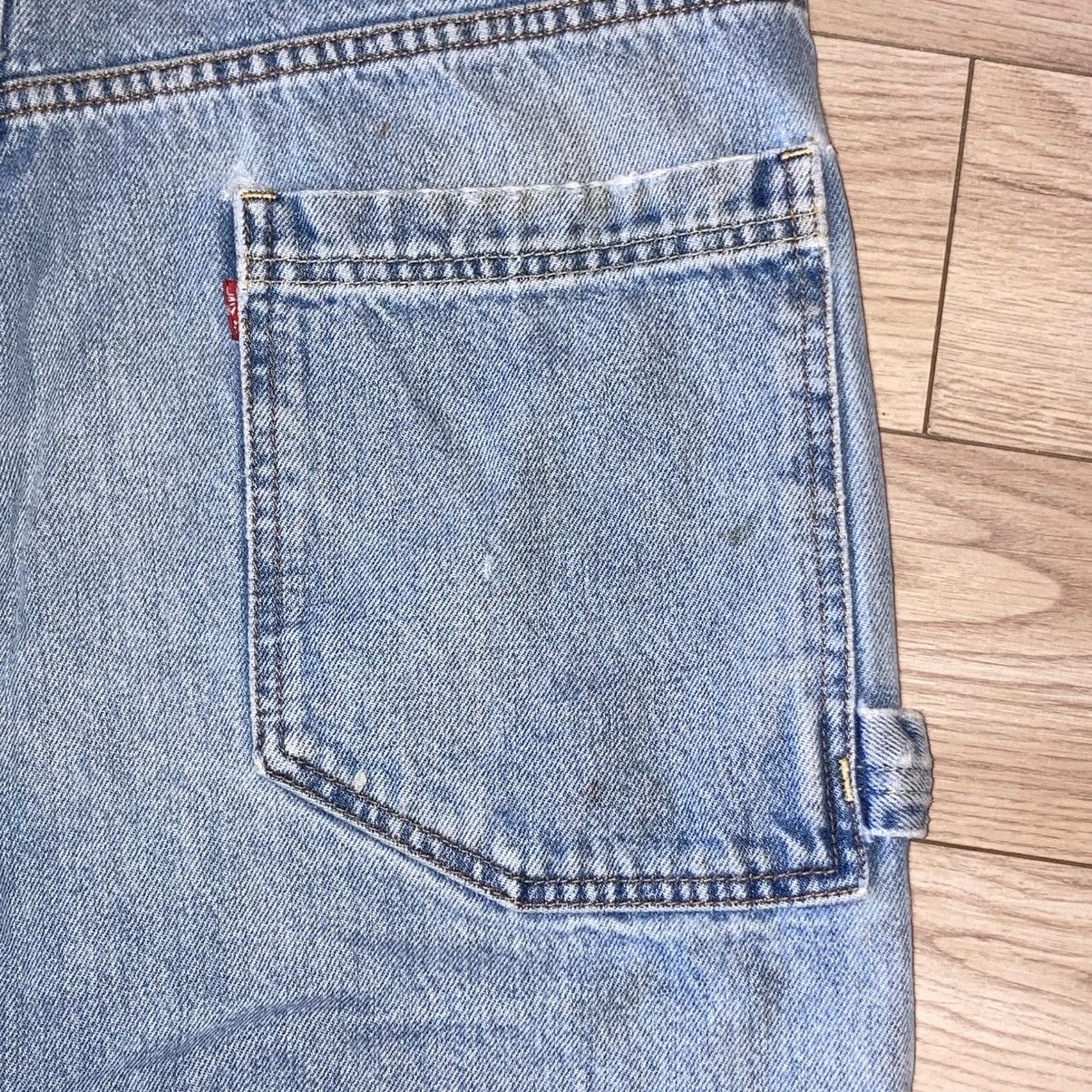 Levi's Vintage Clothing Levi’s dry goods wide leg carpenter jeans Size US 36 / EU 52 - 8 Thumbnail