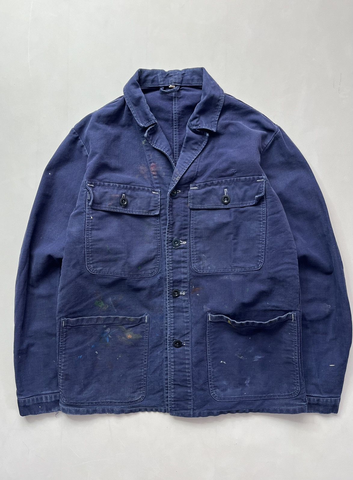 Vintage Vintage Spilag work jacket Size US S / EU 44-46 / 1 - 1 Thumbnail