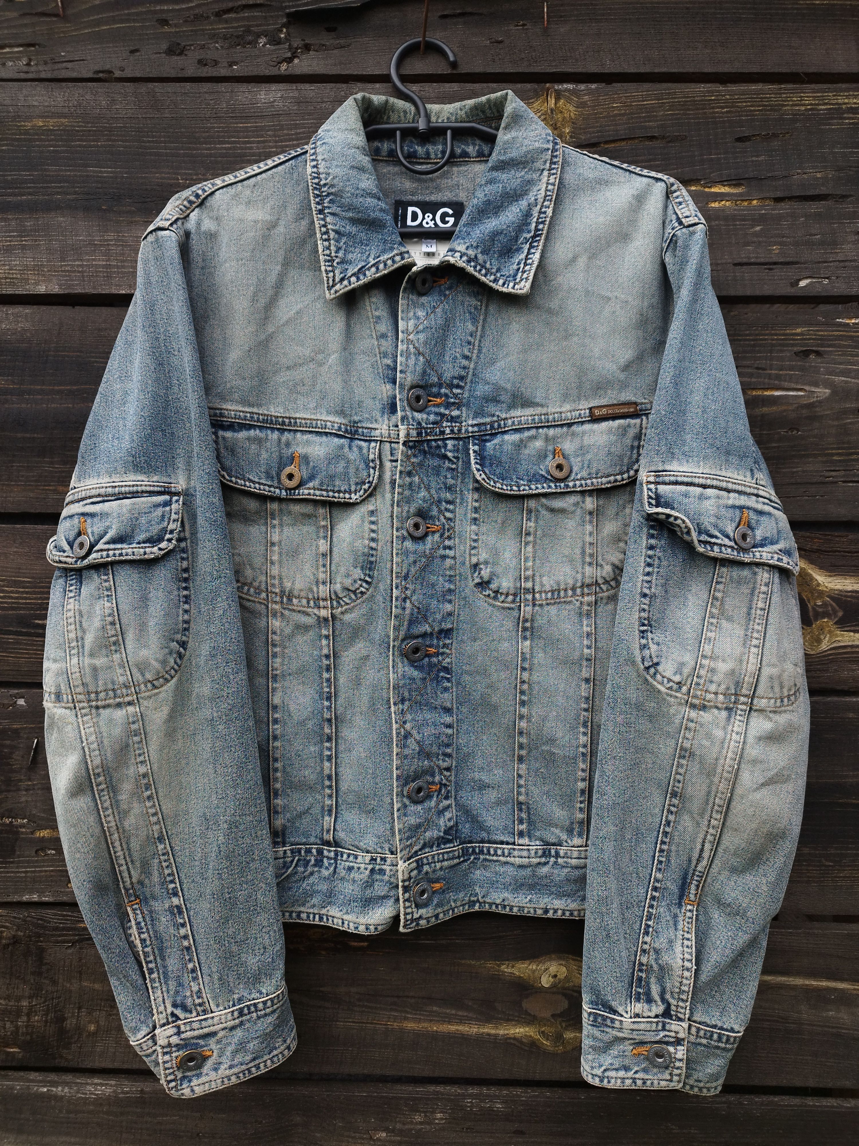 Dolce & Gabbana Vintage Dolce & Gabbana Multi-Pocket Denim Jacket Archive Size US M / EU 48-50 / 2 - 1 Thumbnail