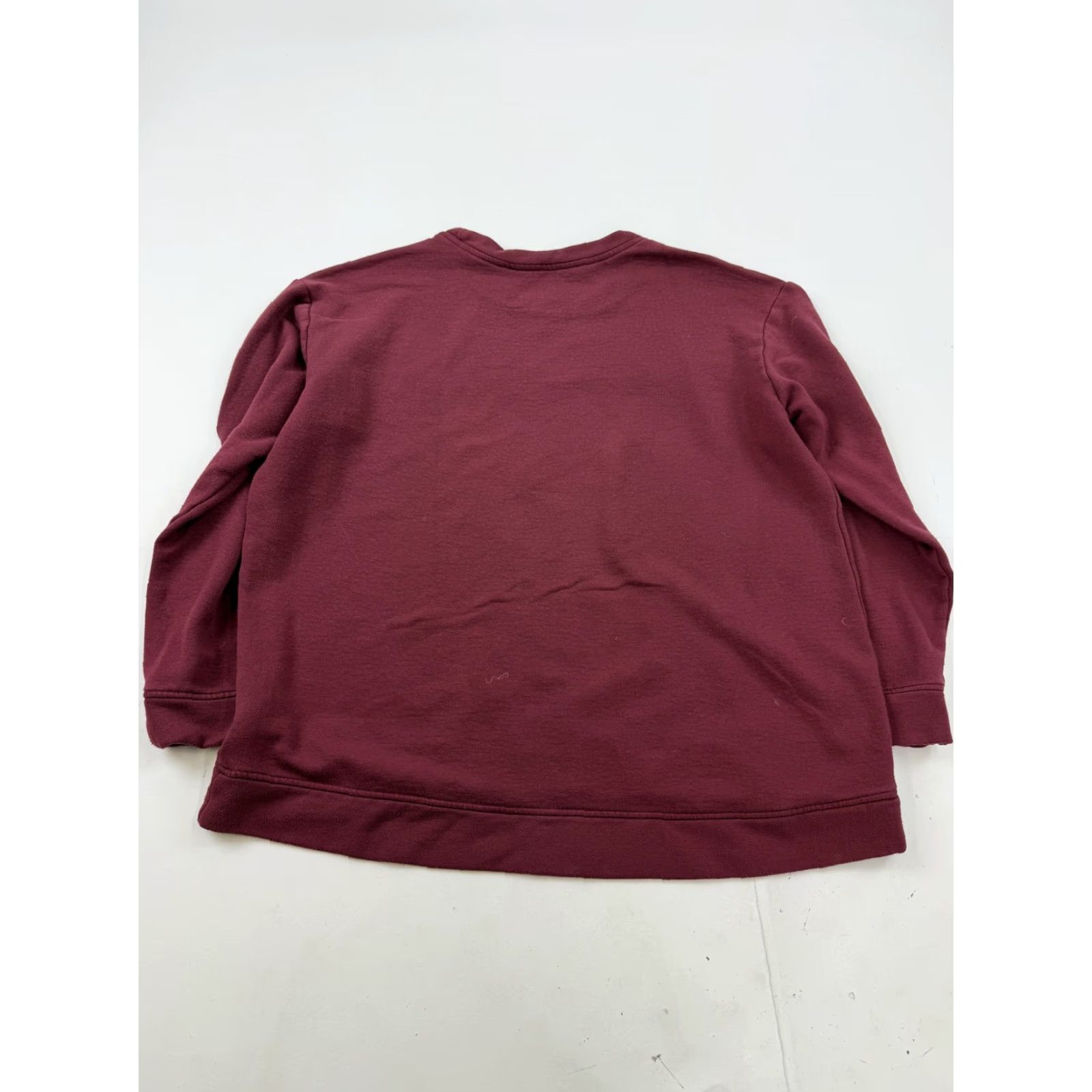 Orvis Orvis Classic Collection Sweatshirt Womens Large Red Crewneck Fleece Pullover Casual Fall Long Sleeve Logo (Relaxed) Size L / US 10 / IT 46 - 6 Thumbnail